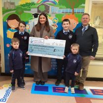 Southern Area Hospice Cheque Presentation
