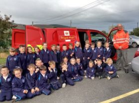 Postman Barry Visits Primary 2