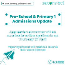 P1 Admissions Notification 2023