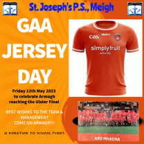Ulster Final Jersey Day 