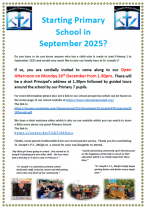 Primary 1 Admissions 2025