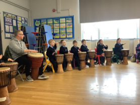 African Drumming in P3