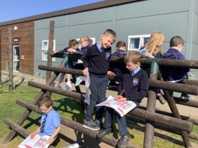 Outdoor Maths in P3