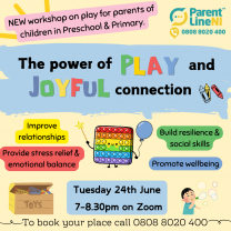Parentline NI Power of Play Workshop