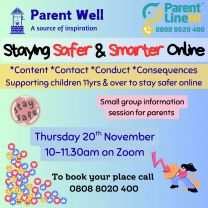 Parent Well- Staying Safer & Smarter Online