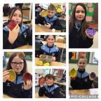 Primary 6 Easter pinch pots